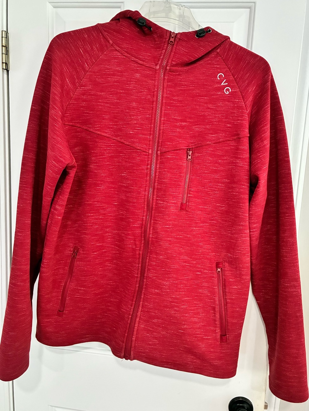 CVG Constantly Varied Gear XXL Red Rest Day Jacket Hoodie